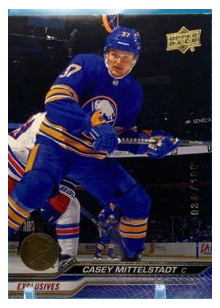 2023-24 Upper Deck Base Set Casey Mittelstadt #272 card