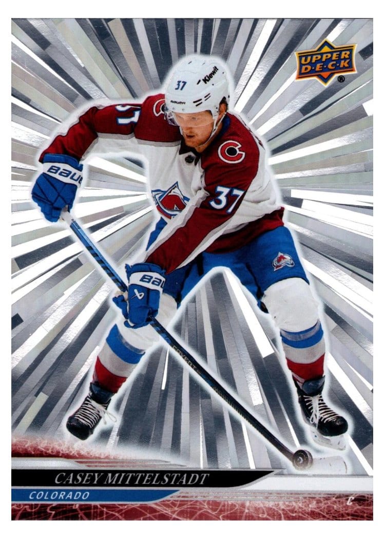 2024-25 Upper Deck Base Set Casey Mittelstadt #289 card