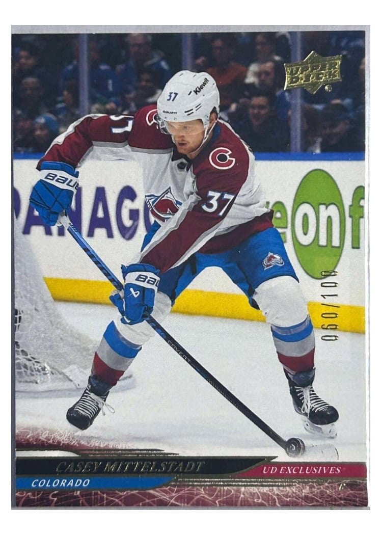 2024-25 Upper Deck Base Set Casey Mittelstadt #289 card