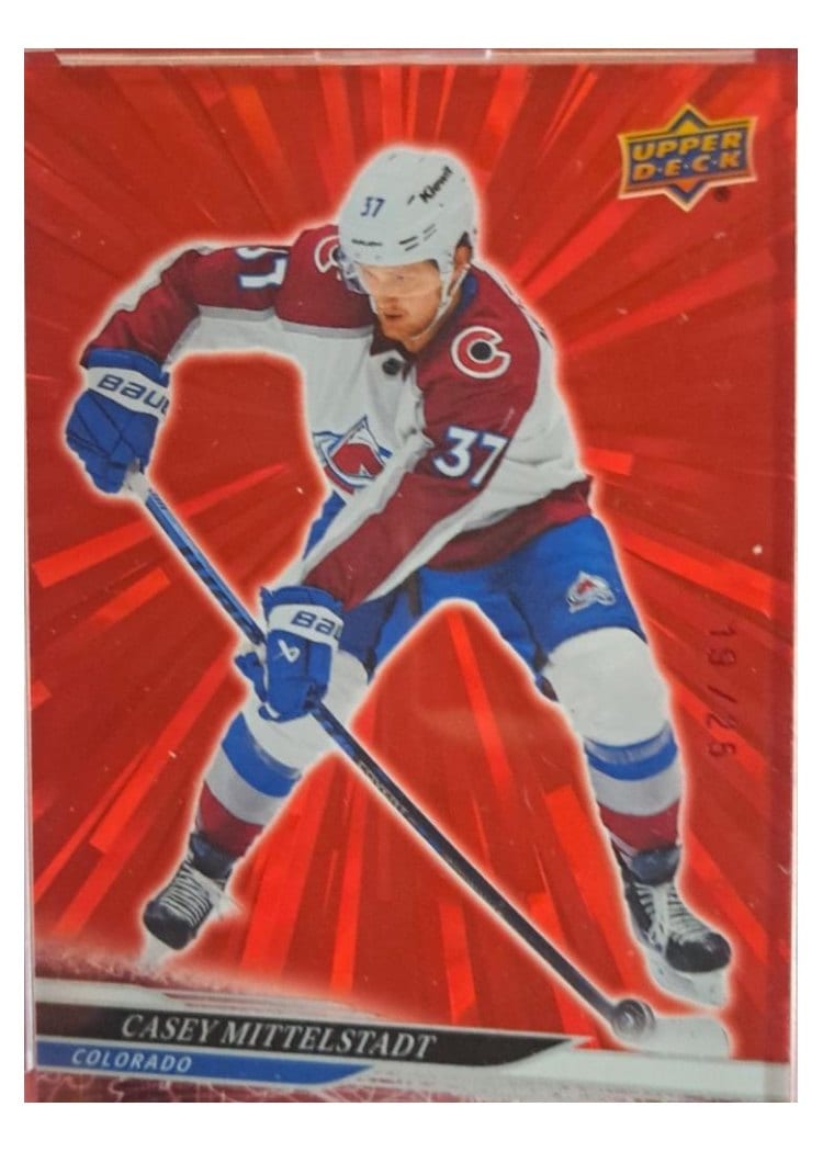 2024-25 Upper Deck Base Set Casey Mittelstadt #289 card