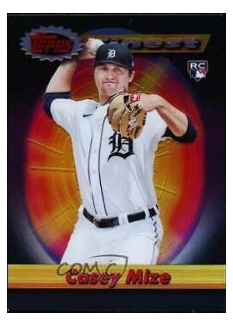 2021 Finest Flashbacks Base Set Casey Mize #3 card