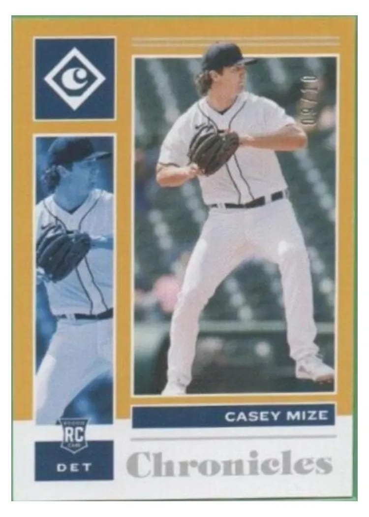 2021 Panini Chronicles Base Set Casey Mize #22 card