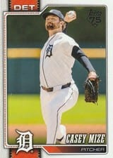 2026 Topps Real One Relics Casey Mize #16 card