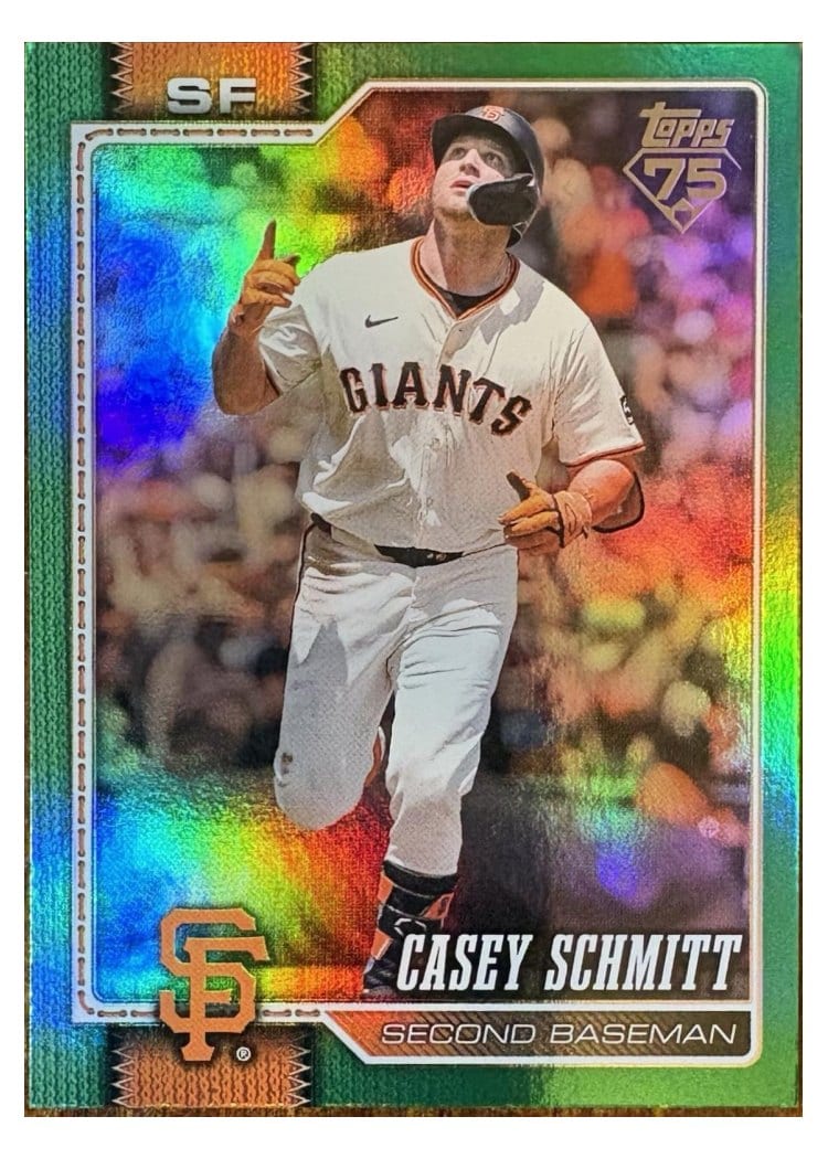 2026 Topps Base Set Casey Schmitt #57 card