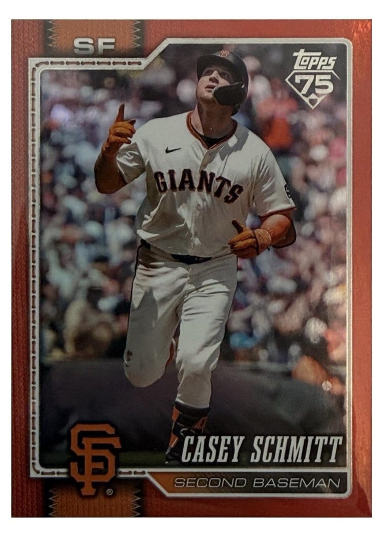 2026 Topps Base Set Casey Schmitt #57 card