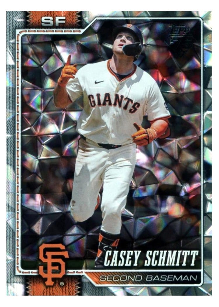 2026 Topps Base Set Casey Schmitt Diamante #57 card