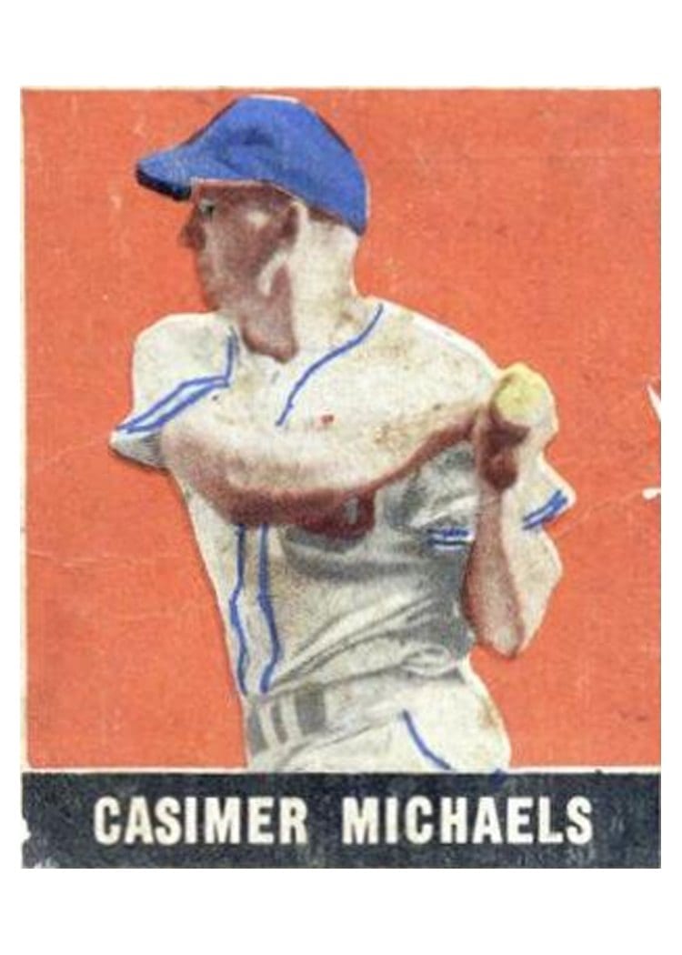 1948 Leaf Casimer Michaels #13 card
