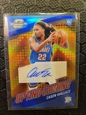 2023-24 Panini Contenders Optic Up and Coming Autographs Cason Wallace #UC-CWO card