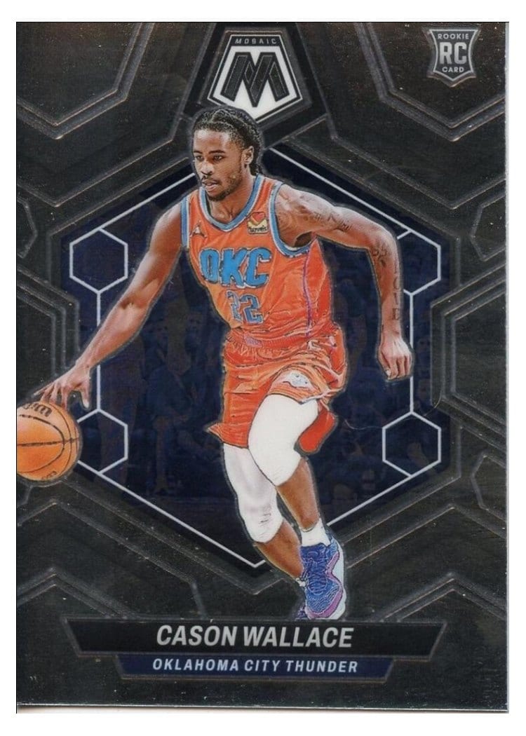 2023-24 Panini Mosaic Base Set Cason Wallace #218 card