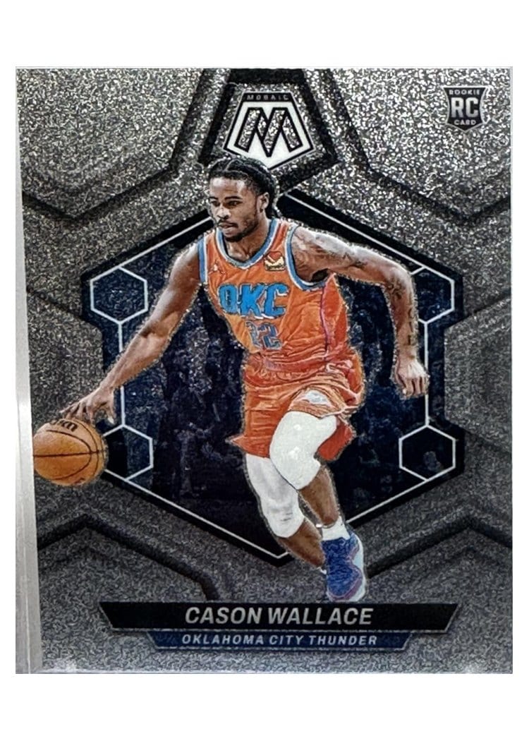 2023-24 Panini Mosaic Base Set Cason Wallace #218 card