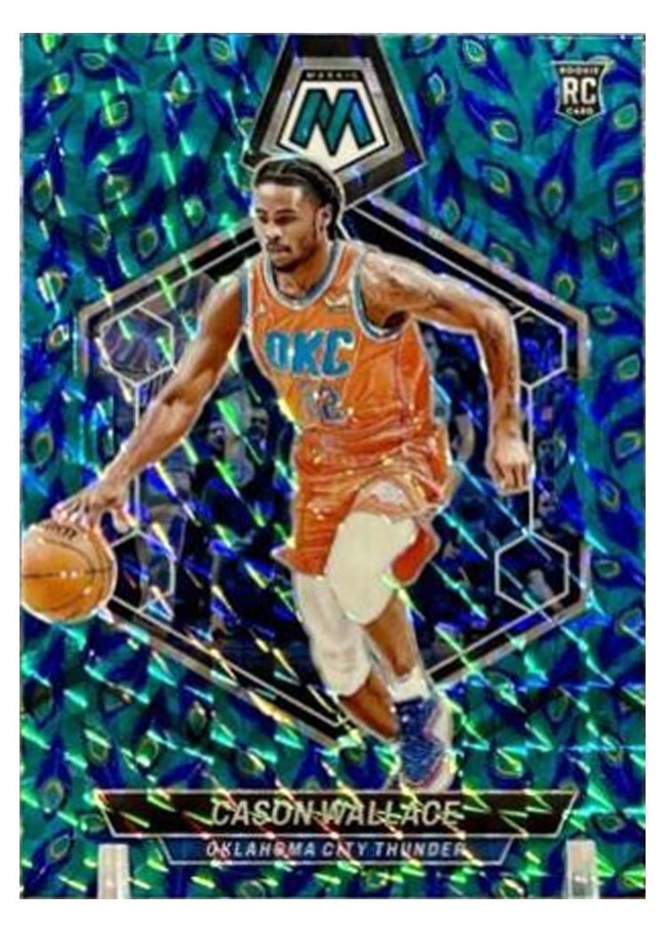 2023-24 Panini Mosaic Base Set Cason Wallace #218 card