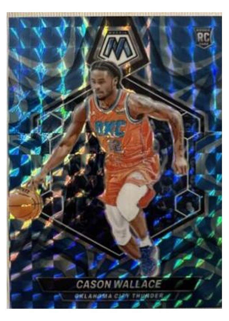 2023-24 Panini Mosaic Base Set Cason Wallace #218 card