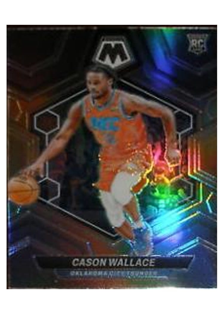 2023-24 Panini Mosaic Base Set Cason Wallace #218 card