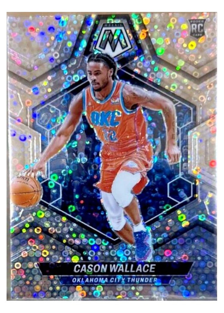 2023-24 Panini Mosaic Base Set Cason Wallace #218 card