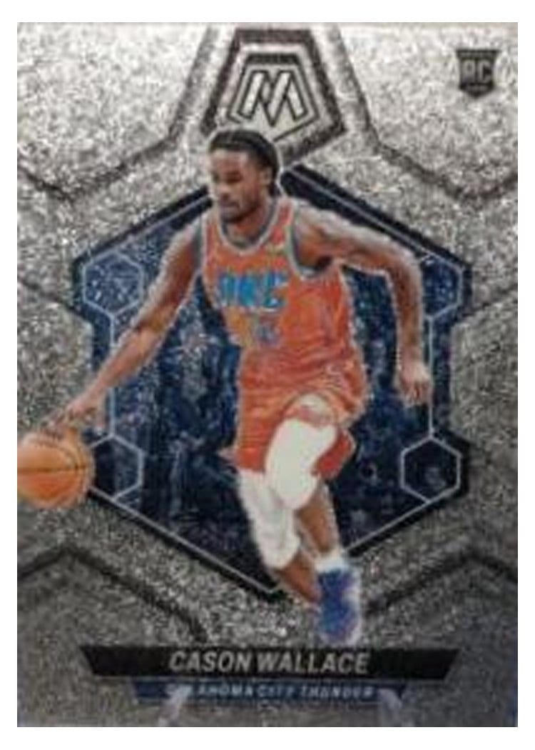 2023-24 Panini Mosaic Base Set Cason Wallace #218 card
