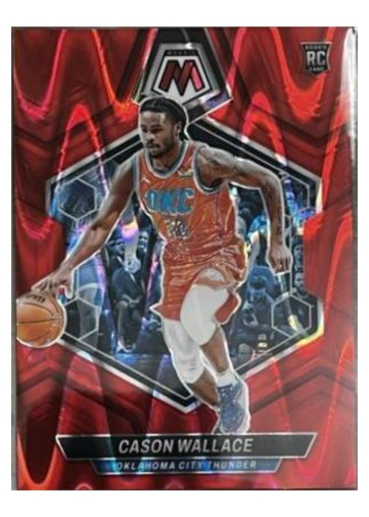 2023-24 Panini Mosaic Base Set Cason Wallace #218 card