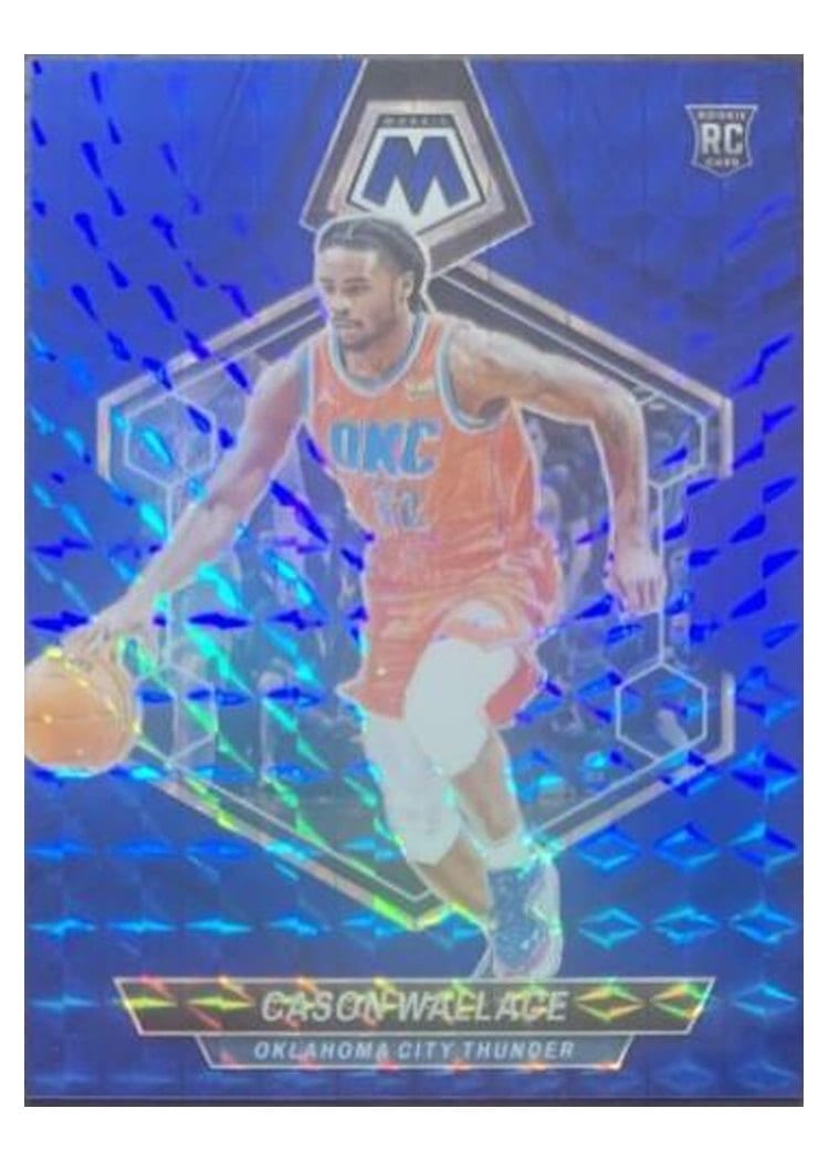 2023-24 Panini Mosaic Base Set Cason Wallace #218 card