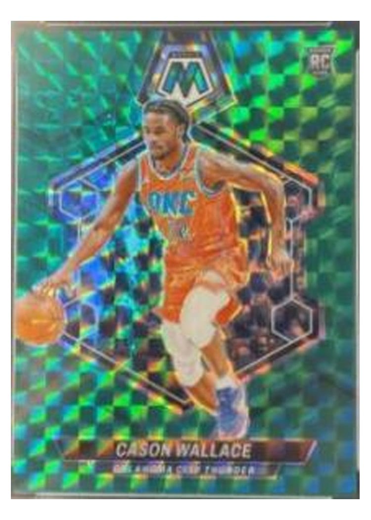 2023-24 Panini Mosaic Base Set Cason Wallace #218 card