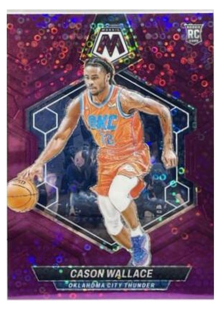 2023-24 Panini Mosaic Base Set Cason Wallace #218 card
