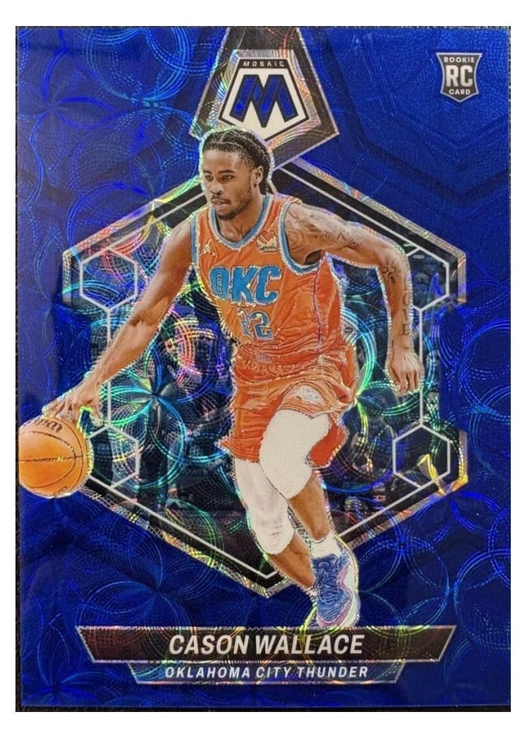2023-24 Panini Mosaic Base Set Cason Wallace #218 card
