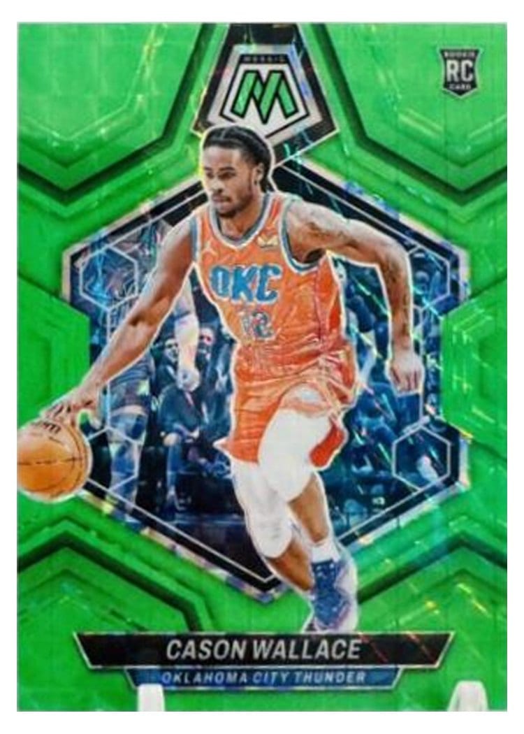 2023-24 Panini Mosaic Base Set Cason Wallace #218 card