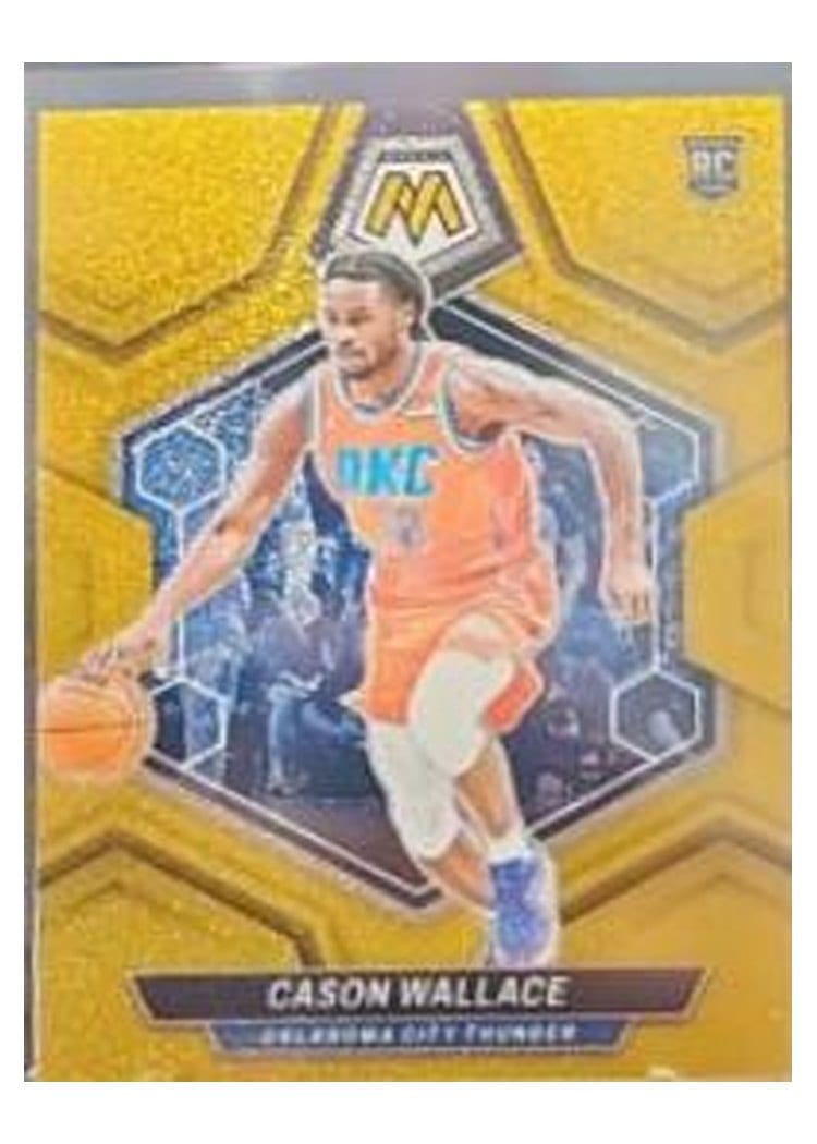 2023-24 Panini Mosaic Base Set Cason Wallace #218 card