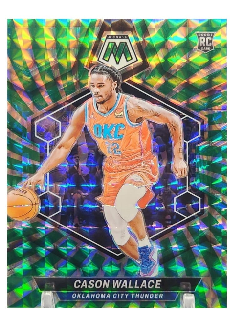 2023-24 Panini Mosaic Base Set Cason Wallace #218 card