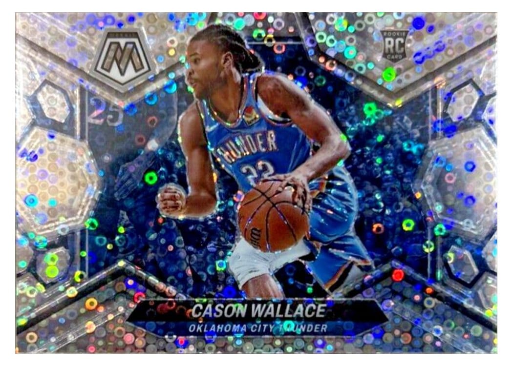 2023-24 Panini Mosaic Base Set Cason Wallace #218 card