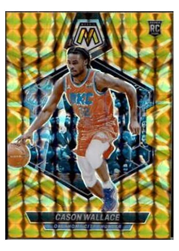 2023-24 Panini Mosaic Base Set Cason Wallace #218 card