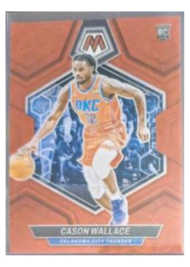 2023-24 Panini Mosaic Base Set Cason Wallace #218 card