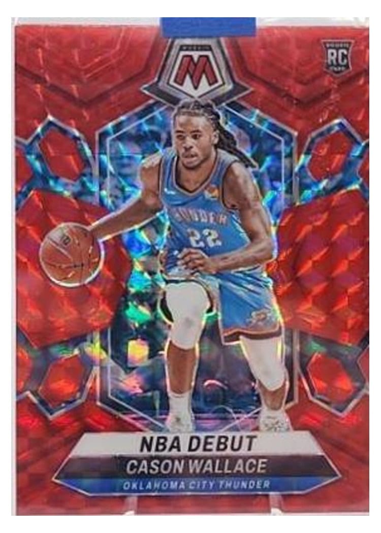 2023-24 Panini Mosaic Base Set Cason Wallace #258 card