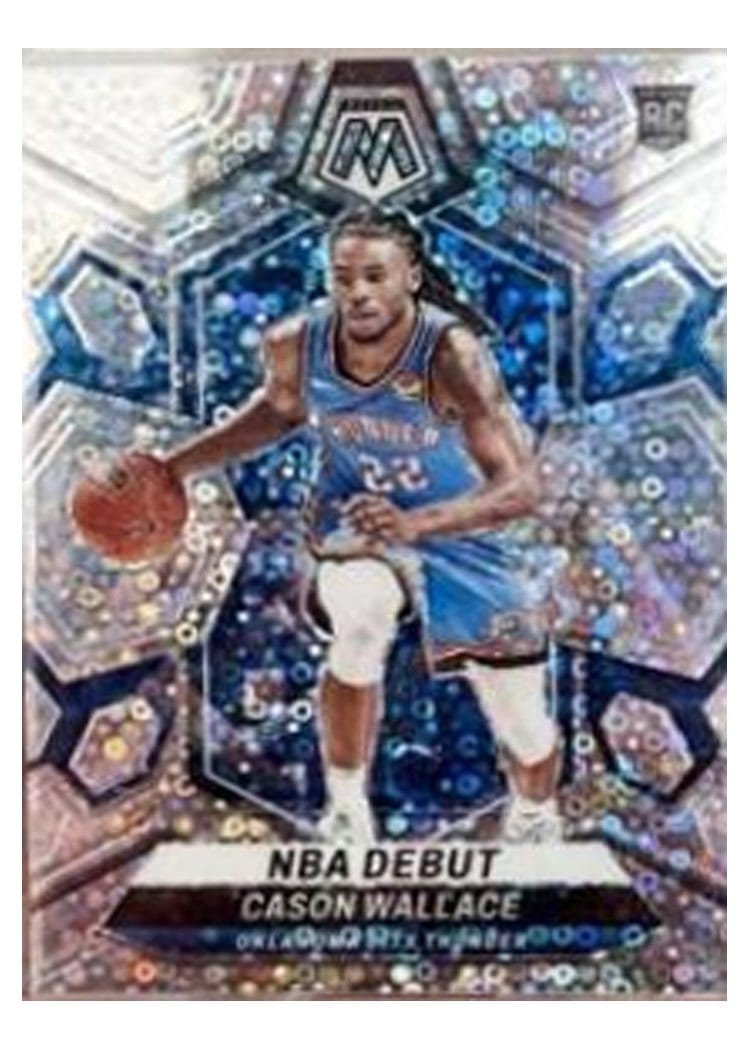 2023-24 Panini Mosaic Base Set Cason Wallace #258 card