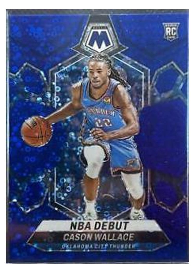 2023-24 Panini Mosaic Base Set Cason Wallace #258 card