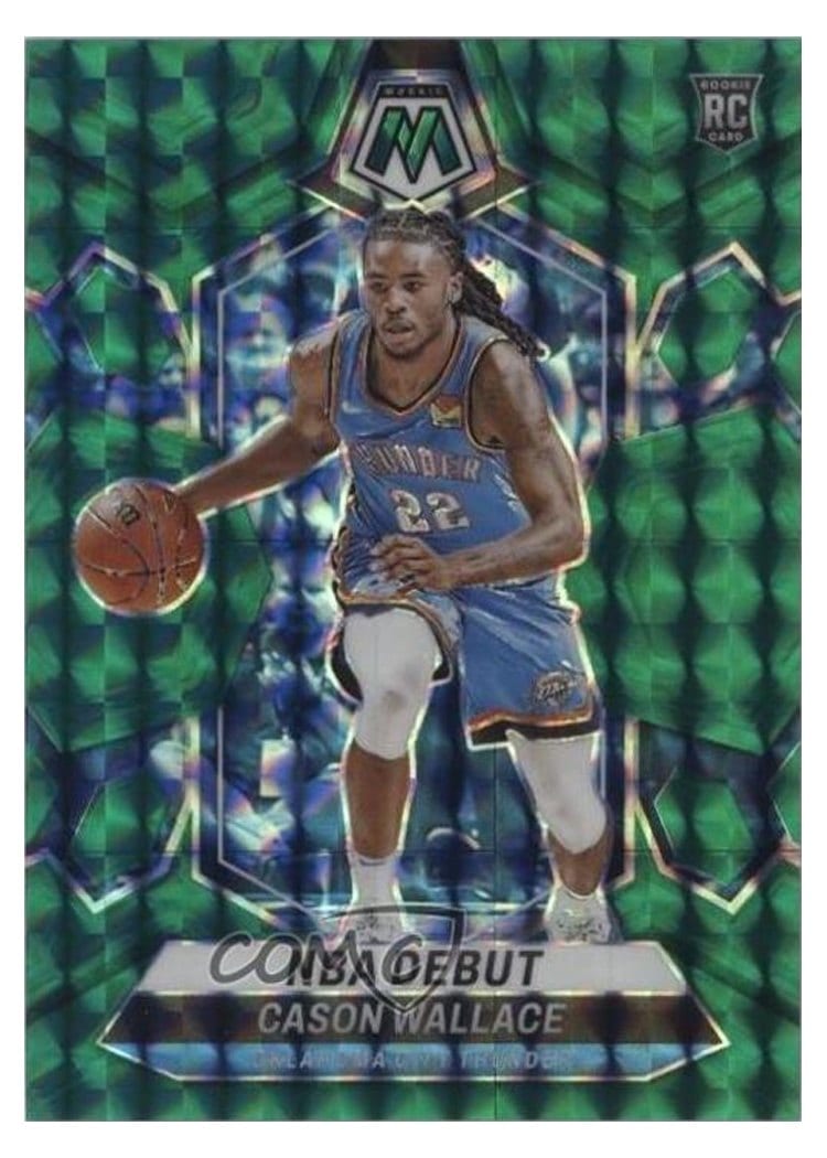 2023-24 Panini Mosaic Base Set Cason Wallace #258 card