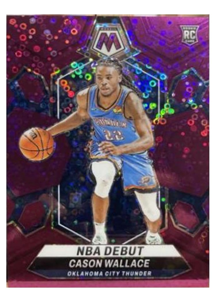 2023-24 Panini Mosaic Base Set Cason Wallace #258 card