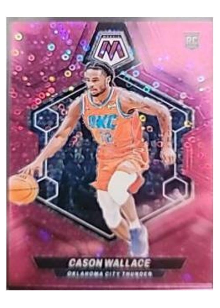 2023-24 Panini Mosaic Base Set Cason Wallace #258 card
