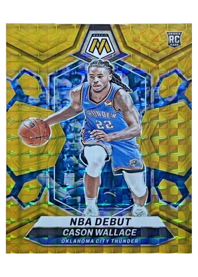 2023-24 Panini Mosaic Base Set Cason Wallace #258 card