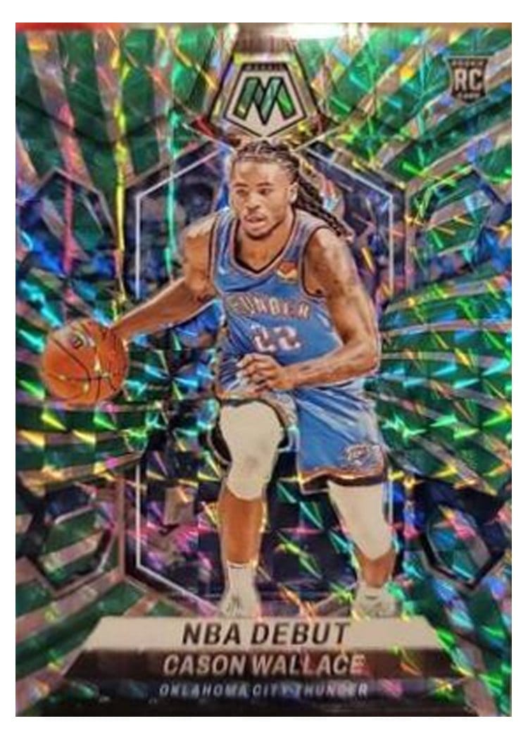2023-24 Panini Mosaic Base Set Cason Wallace #258 card