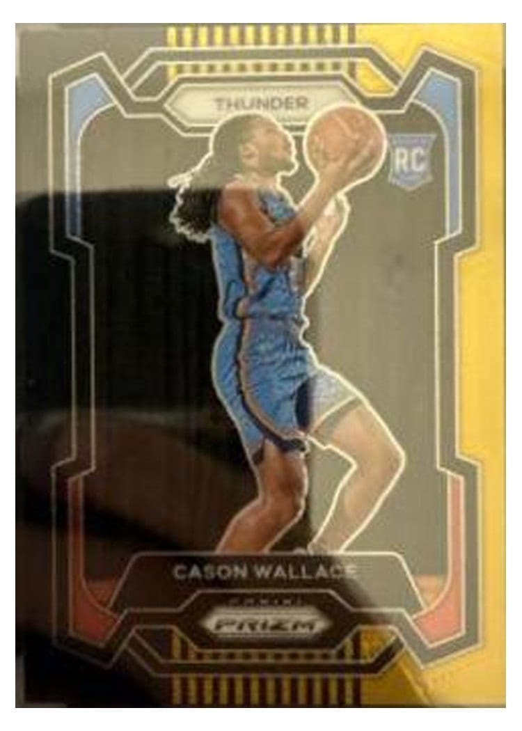 2023-24 Panini Prizm Base Set Cason Wallace #139 card