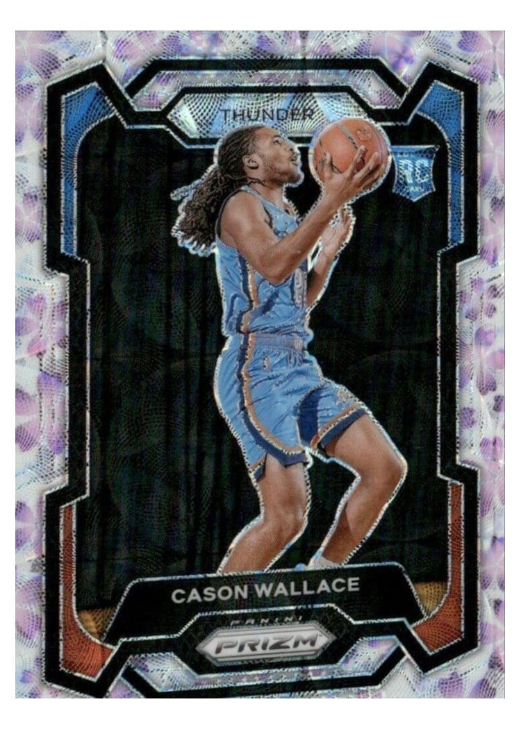 2023-24 Panini Prizm Base Set Cason Wallace #139 card