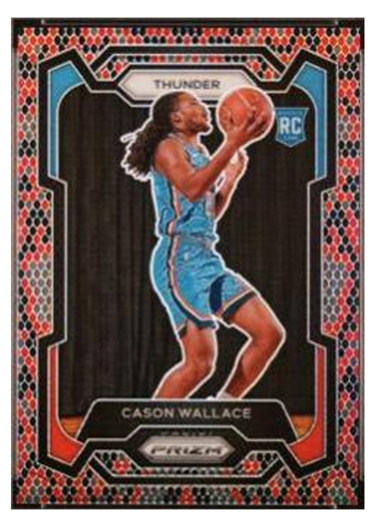 2023-24 Panini Prizm Base Set Cason Wallace #139 card