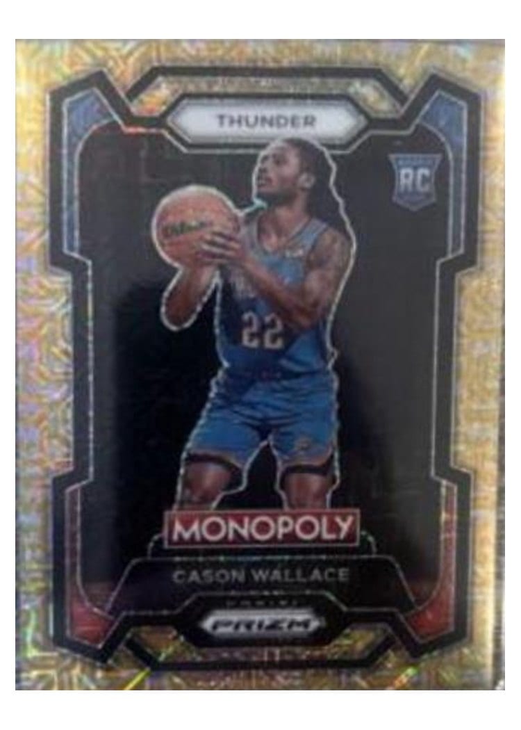 2023-24 Panini Prizm Monopoly Base Set Cason Wallace #63 card