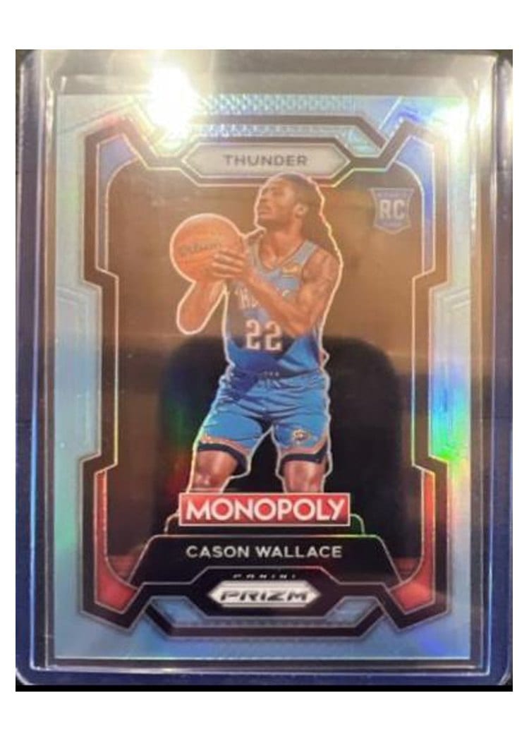 2023-24 Panini Prizm Monopoly Base Set Cason Wallace #63 card