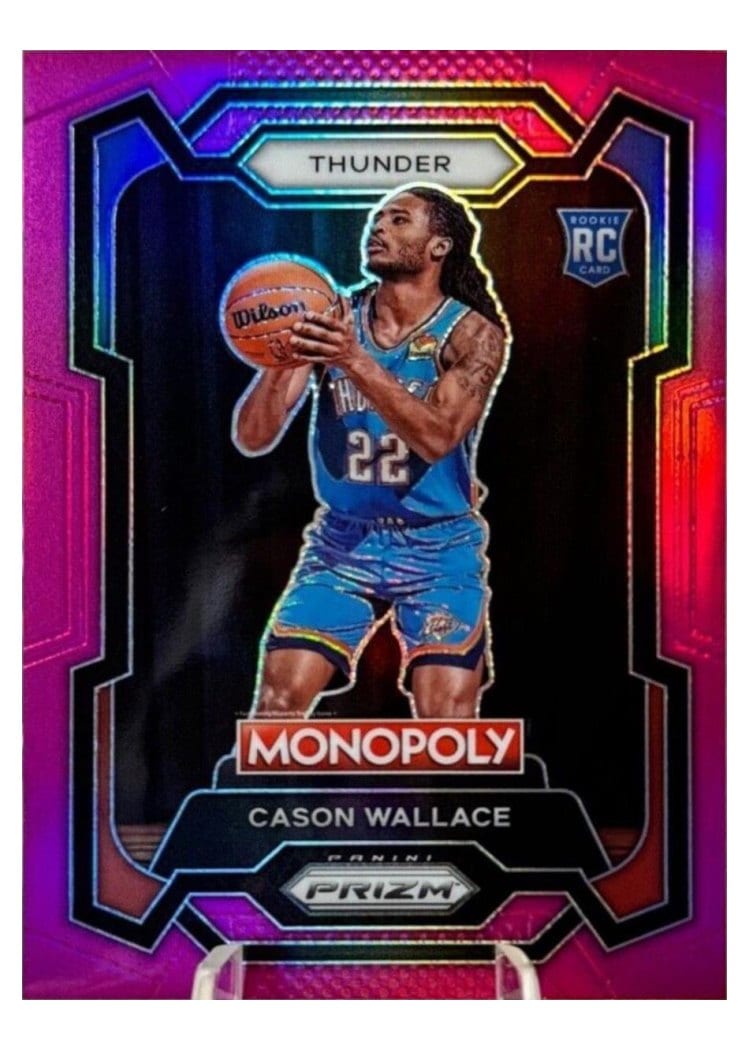 2023-24 Panini Prizm Monopoly Base Set Cason Wallace #63 card