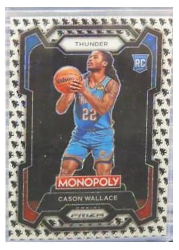 2023-24 Panini Prizm Monopoly Base Set Cason Wallace #63 card