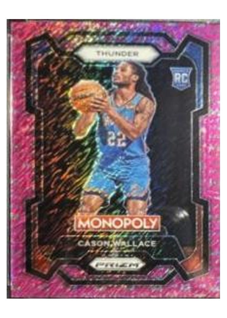 2023-24 Panini Prizm Monopoly Base Set Cason Wallace #63 card