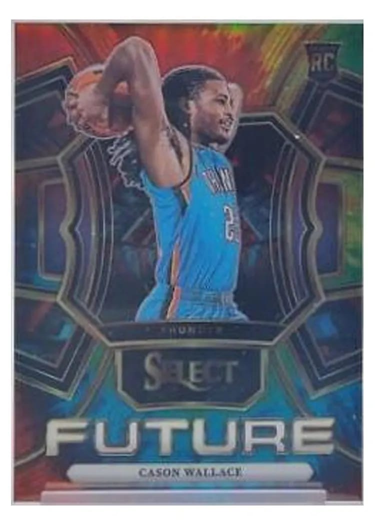 2023-24 Panini Select Select Future Cason Wallace #2 card