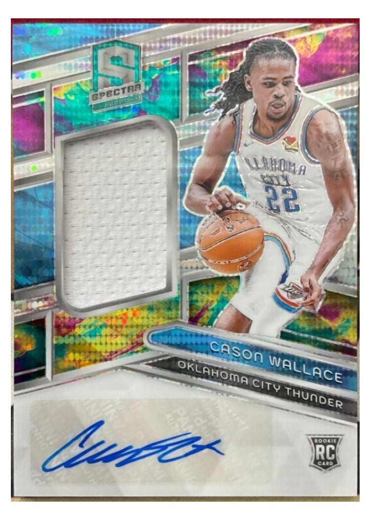 2023-24 Panini Spectra Base Set Cason Wallace #227 card