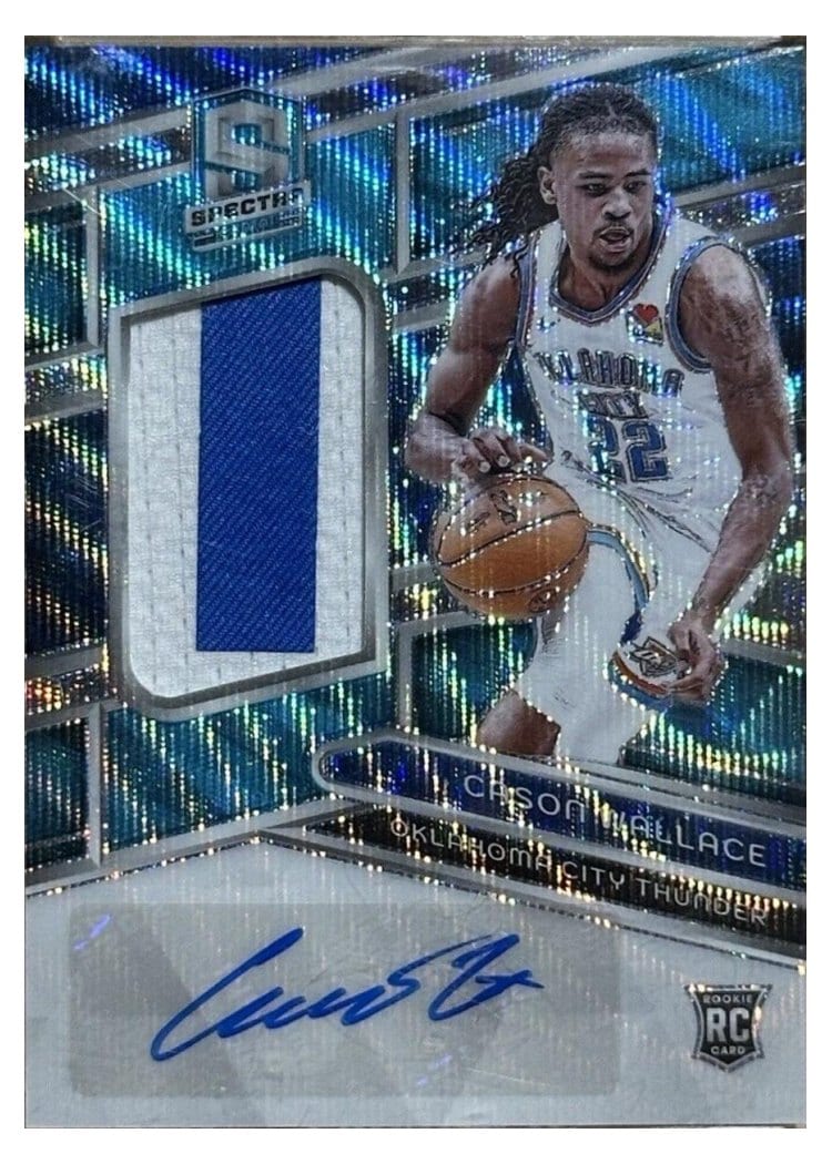 2023-24 Panini Spectra Base Set Cason Wallace #227 card
