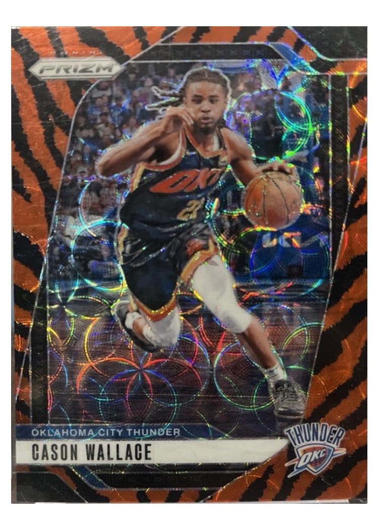 2024-25 Panini Prizm Base Set Cason Wallace #212 card